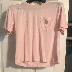 Carhartt Light Pink Crew Neck Tee